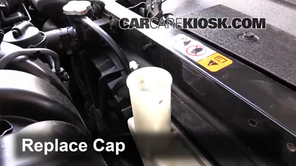How to Add Coolant: Kia Forte (2014-2016) - 2014 Kia Forte LX 1.8L 4 Cyl.